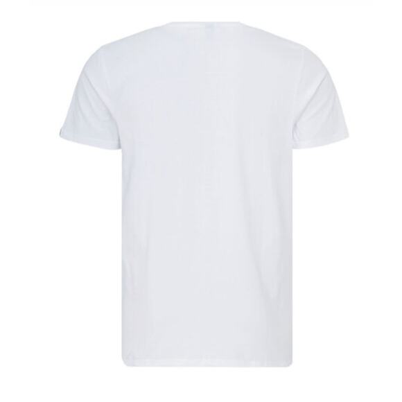 ELLESSE HERITAGE RIVIERA T-SHIRT-SHA06637-OPTIC WHITE-XS - Picture 2 of 3